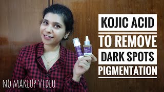 The dermaco Kojic acid serum amp cream  Kojic acid to remove dark spots amp Pigmentation After 20 days [upl. by Ardiedak806]