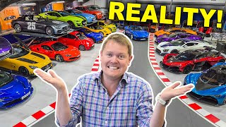 DAY IN THE LIFE Owning a Supercar Collection [upl. by Ylera]