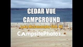 Cedar Vue Campground Lake McConaughy State Recreation Area Nebraska [upl. by Madelyn]