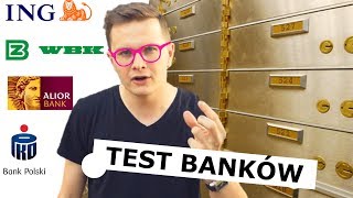 KTÓRY BANK LEPSZY PKO BP BZ WBK ING ALIOR BANK [upl. by Aisor]