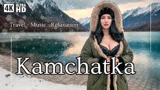 Explore Kamchatka in 4K UltraHD  Scenic Nature Relaxing Music and Adventure [upl. by Yalonda]