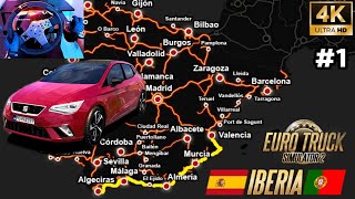 SEAT IBIZA FR DSG  Algeciras  Valencia  Euro Truck Simulator 2  Steering Wheel Fanatec Gameplay [upl. by Evilo709]