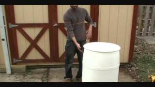 Easy Thrifty High Quality Rain Barrel that YOU Can Make in Less than 10 Minutes [upl. by Teferi]