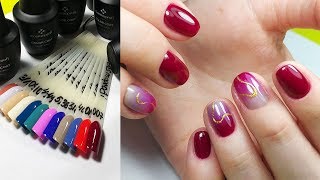 ❤ МОДНЫЕ оттенки гель лаков ЗИМА 2018 ❤ COSMOPROFI ❤ ГРАДИЕНТ гель лаком ❤ ПРОСТОЙ дизайн ногтей ❤ [upl. by Ytissahc677]