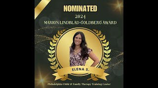 Elena S 2024 Nominee for the Marion LindbladGoldberg Award [upl. by Nortyad]