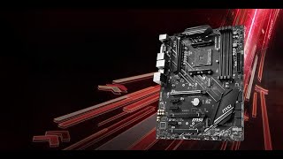 UNBOXING MSI X470 GAMING PLUS MAX [upl. by Fatsug993]