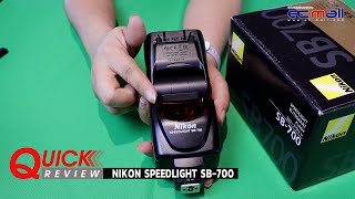 Quick Review  Nikon Speedlight SB700 [upl. by Sakul]