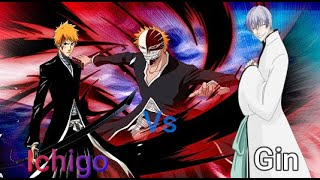 Gin Ichimaru Vs Ichigo Kurosaki Completo [upl. by Skipton]