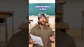 Taking Attendance in 2050…💀😂pt4 comedy viral [upl. by Niki]