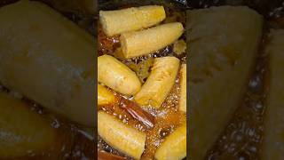 Platano maduro al Caldero Segunda parte dulce platanomaduro postres fácilyrápido recetas [upl. by Revert]