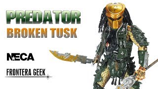 NECA BROKEN TUSK PREDATOR  Review en Español [upl. by Brazee]