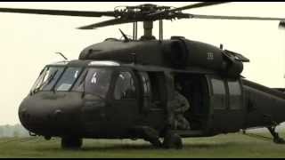 Rappelling From a Black Hawk Helicopter  UH60 Blackhawk Air Assault Training [upl. by Idnas]