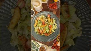 The best salad recipe from a very popular cafe chain  saladrecipe salads vegetables shots [upl. by Ealasaid247]