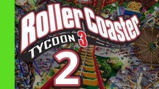 Lets Play Rollercoaster Tycoon 3  Part 2 [upl. by Natie26]