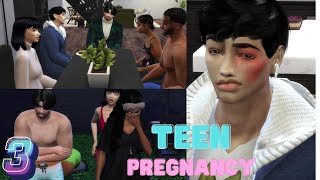 TEEN PREGNANCY S1EP3MEETING THE PARENTS AND IT GETS REAL CRAZY 🥺😭💔SIMS 4 LP [upl. by Anauqahs]