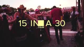 Sam Hunt  15 In A 30 Tour [upl. by Delphina140]