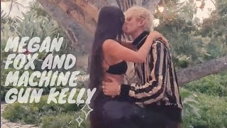 Megan fox and Machine gun kelly at the undn laqr launch party [upl. by Llerod]