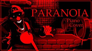 FNF Marios Madness Paranoia Piano Cover [upl. by Socram]