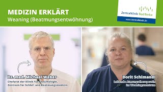 Medizin erklärt Weaning Beatmungsentwöhnung [upl. by Ahsinehs576]