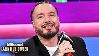 The Superstar QampA With J Balvin  Billboard Latin Music Week 2024 [upl. by Abixah]