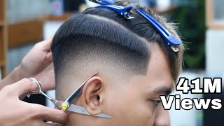 Perfect Skin Fade Most Detailed Blurry 🔥 No viber No air brush  Barber Tutorial🔥 [upl. by Nottap]