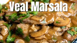 Veal Marsala Scaloppine al Marsala [upl. by Aicnelev136]