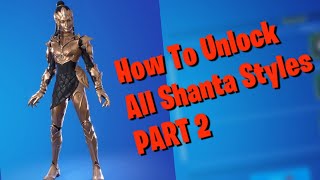 Collect Gems Fragments At Gas Stations  How To Unlock All Shanta Edit Styles Part 2 [upl. by Eseuqcaj]