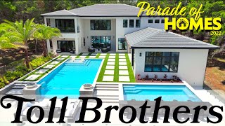 Toll Brothers Florida 8000 sq ft Luxury Home  Parade of Homes Orlando [upl. by Dronski]