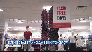 Ohio Tax Free Weekend starts Tuesday [upl. by Keung]