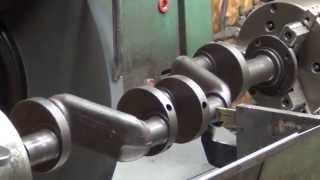 JampM Machine Company  Crankshaft Grinding [upl. by Durst]