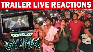 Valimai Trailer Public Reactions  Valimai Trailer Public Reaction Theatre  Ajith kumar  Valimai [upl. by Atalaya411]