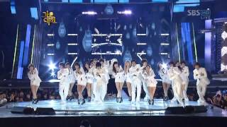 Super Junior Sorry Sorry with SNSD 44 09 Gayo FestS Dec292009 GIRLS GENERATION Live 720p HD [upl. by Towney]