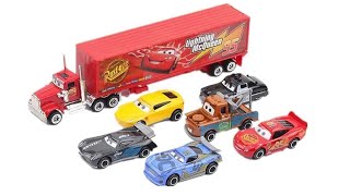 Lightning McQueen Car And Mack Truck Unboxing [upl. by Anuska]