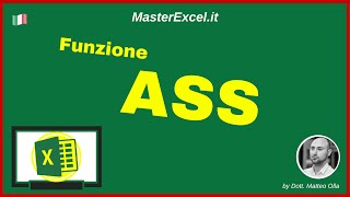 MasterExcelit  Tutorial il Valore Assoluto Excel Funzione ASS come calcolare il Valore Assoluto [upl. by Agna]