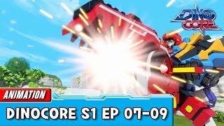 DinoCore Compilation  S01 EP07  09  Best Animation for Kids  TUBA n [upl. by Bowman949]