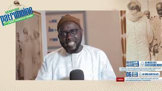 Le journaliste Abibou Mbaye RTS sur la semaine du Patrimoine Cheikh Ahmadou Bamba [upl. by Aroon881]