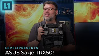 Threadripper 7000 Marches On Checking Out The Asus SAGE TRX50 [upl. by Eilis619]