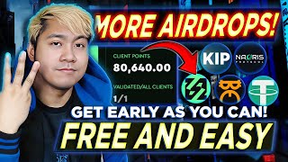 MORE FREE AIRDROPS Rivalz  Satoshi  KIP  Naoris Protocol  GET IT EARLY AS YOU CAN [upl. by Thun]