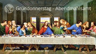 Gründonnerstag  Abendmahlsamt [upl. by Dixon]