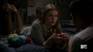 Stiles and Lydia Red String Scene Teen Wolf  3x15 [upl. by Roban512]