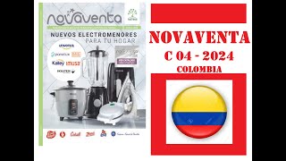 CATALOGO NOVAVENTA COLOMBIA C 04  2024 [upl. by Yllom712]