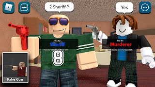 MURDER MYSTERY 2 FUNNY MOMENTS 1V1 [upl. by Pomcroy]