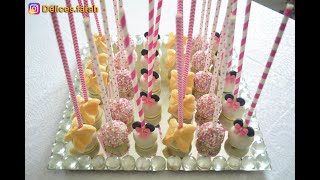 بوب كيك بطريقة مبسطة و سهلة Pop cakes facile et rapide [upl. by Rebmeced539]