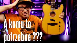 Fender Telecaster Acoustasonic Player  A komu to potrzebne  FOG [upl. by Idnil696]