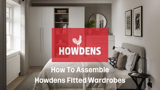 How To Assemble Howdens Fitted Bedroom Wardrobes [upl. by Anir]