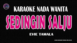 SEDINGIN SALJU  Karaoke Nada Wanita EVIE TAMALA [upl. by Tracee]