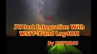 JTAlert Integration with WSJTX and Log4OM [upl. by Arehsat]