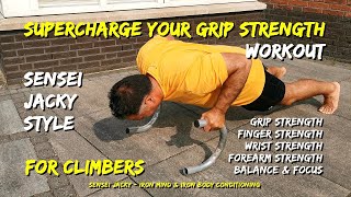 Betere Grijpkracht Trainen Voor Klimmers  Supercharge Your Grip Strength Training For Climbers [upl. by Aelam]