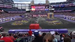 Monster Jam 2014 Gillette Stadium [upl. by Ytsud]