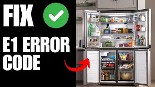 whirlpool refrigerator e1 error code  How To Fix [upl. by Wolenik706]